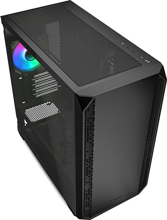 Image du produit Sharkoon MK2 RGB Black mATX (noir) (Mini-ITX, mATX)