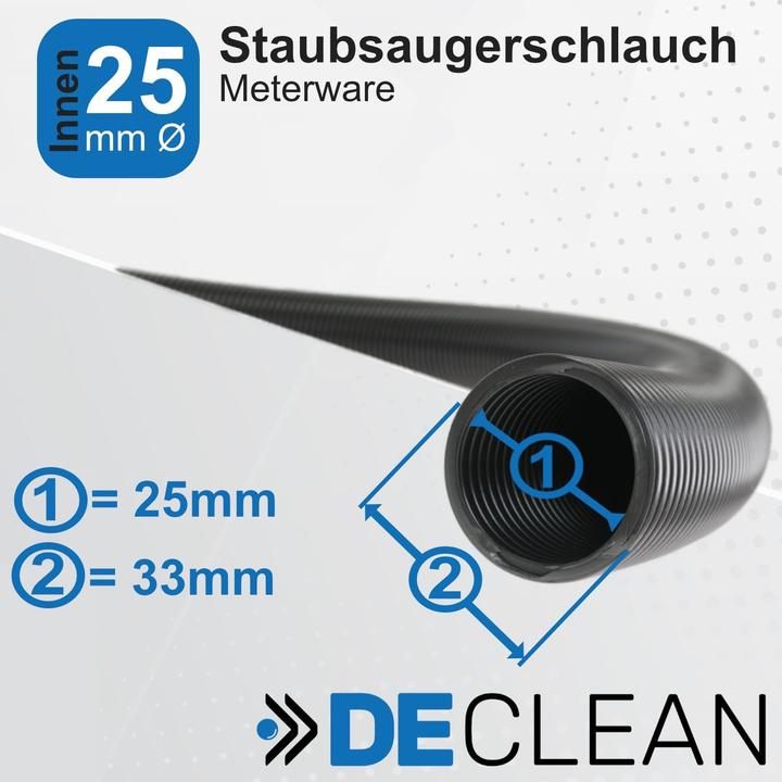 Produktbild D-Clean Staubsaugerschlauch 25mm