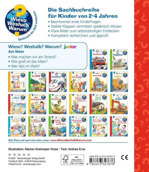 Produktbild Ravensburger Am Meer (Deutsch, Andrea Erne, Marion Kreimeyer-Visse, 2009)
