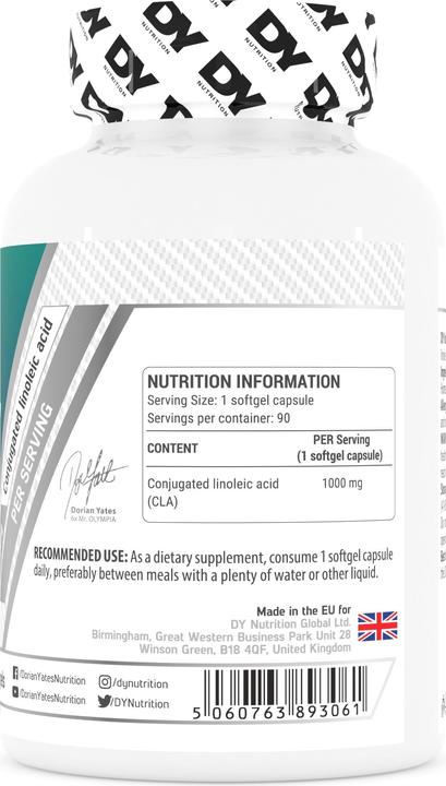 Produktbild DY Nutrition konjugierte Linolsäure (Neutral, 1 Stk., 153.60 g)