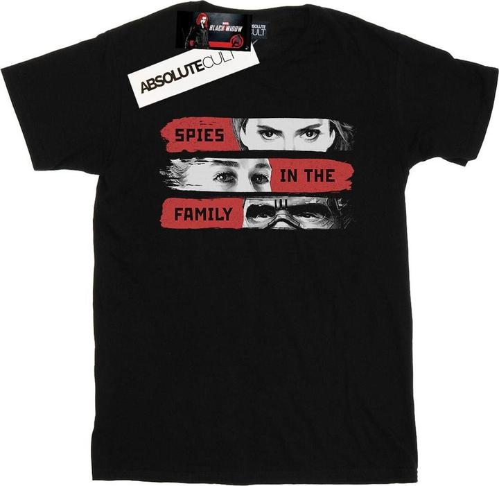 Black Widow Movie Spies In The Family TShirt (M)