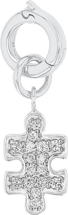 Immagine prodotto Amor Ciondoli da donna, argento 925, zirconi sintetici. | Pezzo di puzzle (Argento 925)