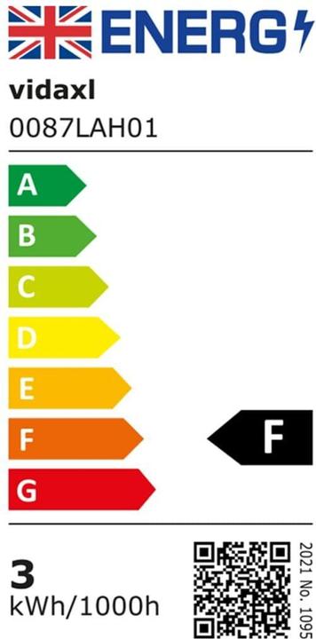 Energy Label VidaXL Aussenlampe (GU10, IP44)