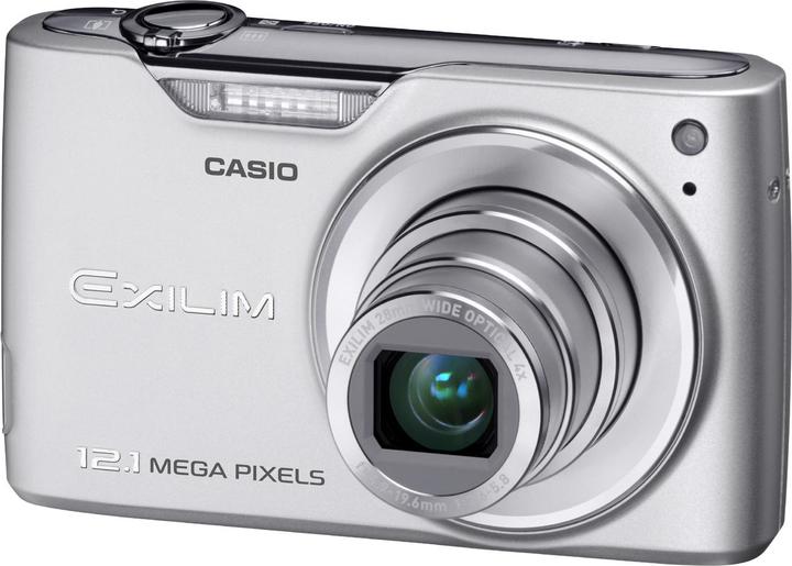 Casio Exilim EX-Z450, 12 MPixel, 4xWW-Zoom, HD-Movie, Silber