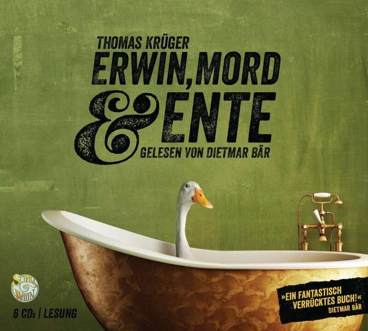 Actual product image Erwin, murder and duck (Thomas Krüger, Dietmar Bear, German)