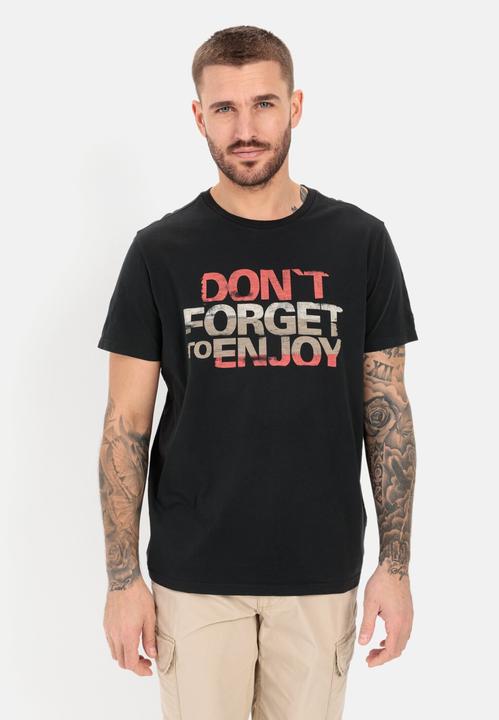 Actual product image Camel Active T-shirt with print made from sustainable organic cotton (S)