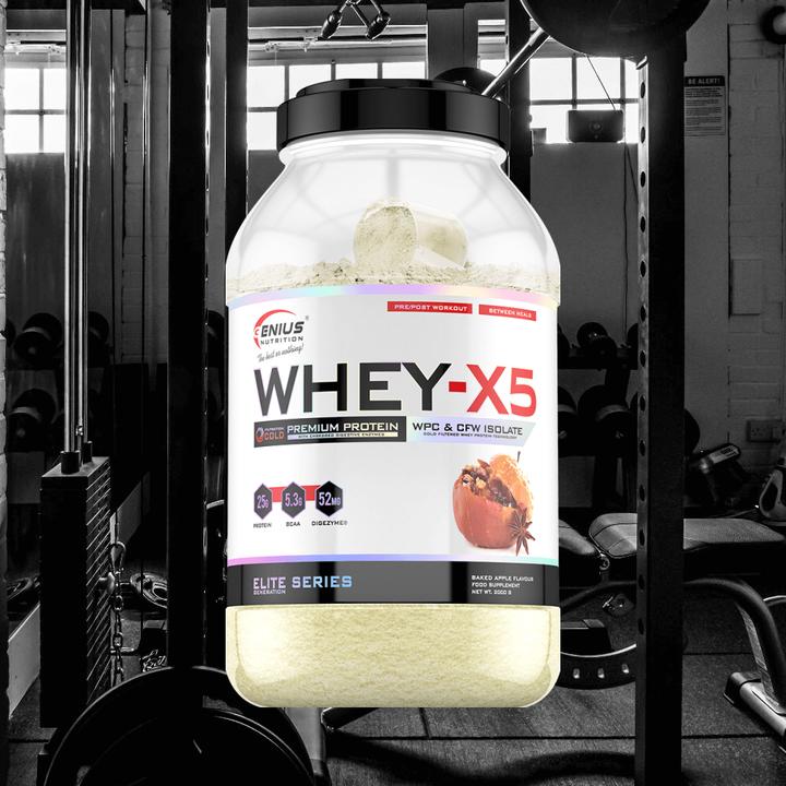 Image du produit Genius Nutrition Whey-X5 (Pomme cuite, 1 pcs, 2000 g)