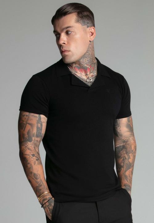Siksilk Polo Revere Collar Polo