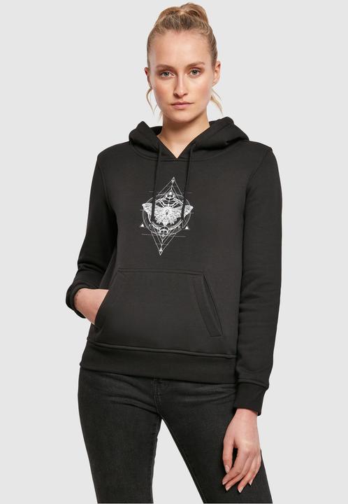 Actual product image Mister Tee Ladies Moth Hoody (XS)