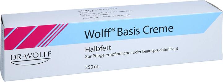 Actual product image Dr. Wolff Wolff Base Cream, 250 ml CRE (Body cream, 250 ml)
