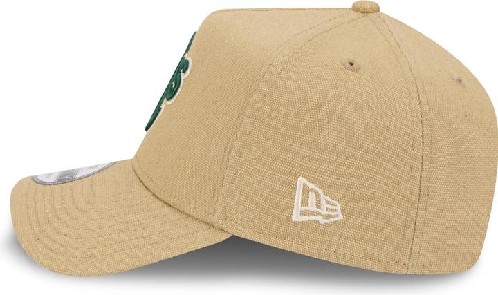 Actual product image New Era A-Frame Trucker Canvas Cap - Oakland Athletics beige (One size)