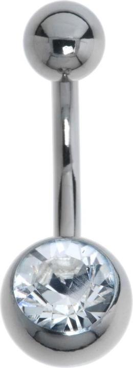 Image du produit Bijouteria Piercing nombril (Titane, Cristallin)