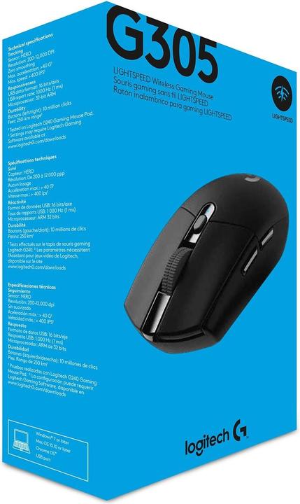 Actual product image Logitech G G305 Lightspeed (Wireless)