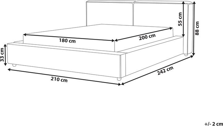 Immagine prodotto Beliani Linards (180 x 200 cm)