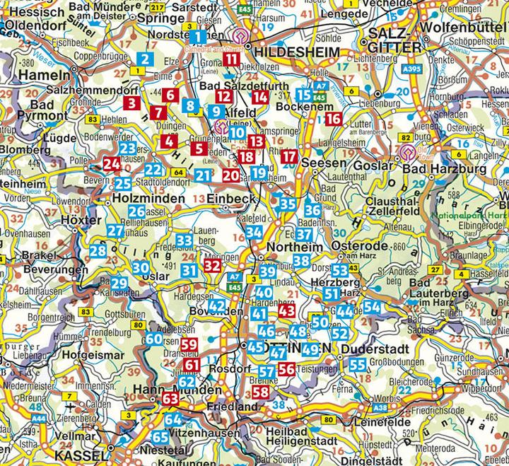 Produktbild Südniedersachsen (Deutsch, Mark Zahel, 2021)