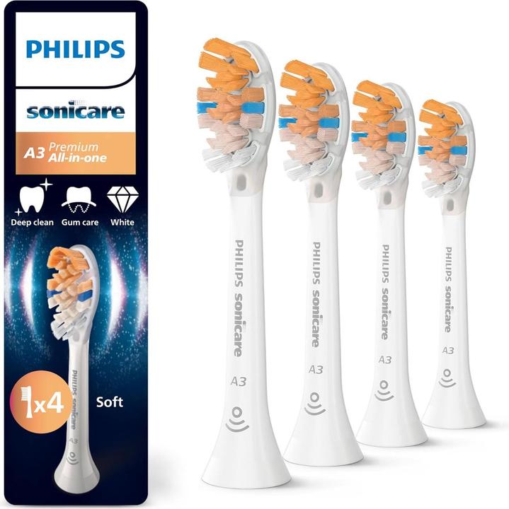 Immagine prodotto Philips Sonicare A3 Premium All-in-One HX9094/10 Testine per spazzolino sonico standard (4 x)