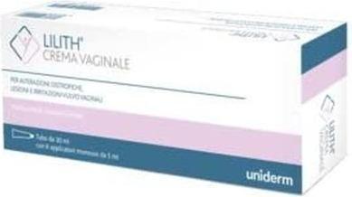Actual product image Uniderm Lilith Vaginal Cream for Alterations Lesions and Irritations 30ml (30 ml, Intimate cream)