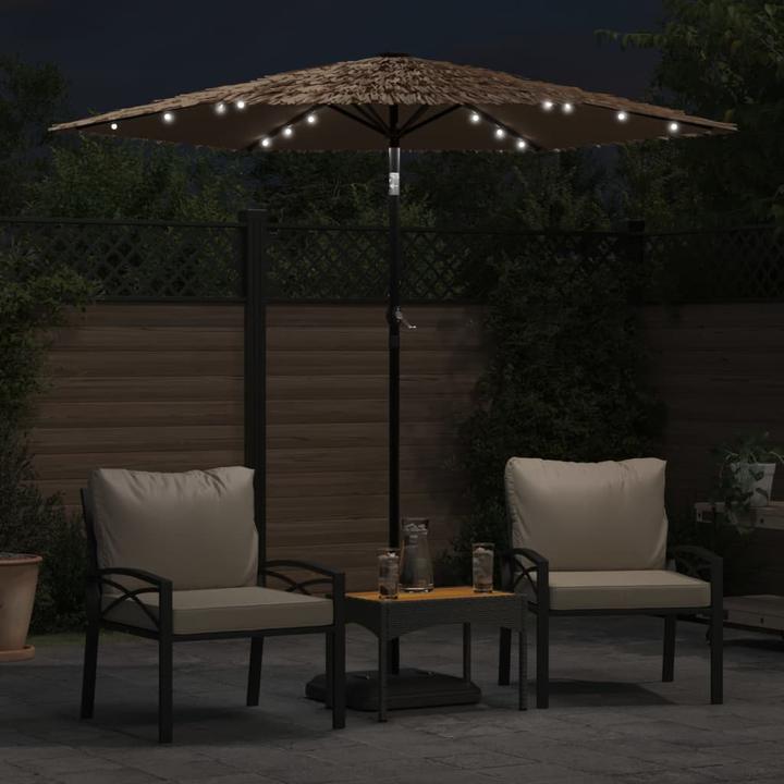 Immagine prodotto VidaXL Ombrellone con LED e albero (2.23 m)