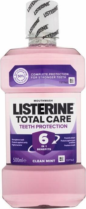 Listerine Total Care Teeth Protection Mouthwash (500 ml, Mouthwash)