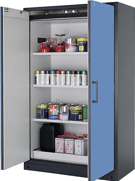 Produktbild eurokraft pro Feuerbeständiger Gefahrstoffschrank Typ 90 (120 cm, 195.50 cm)