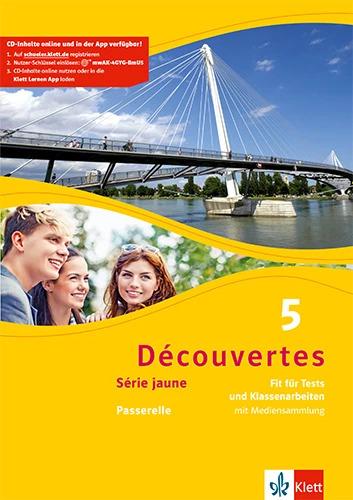Produktbild Découvertes Série jaune 5. Fit für Tests und Klassenarbeiten. Arbeitsheft mit Lösungen und Audio-CD (Französisch, Deutsch, Ernst Klett Verlag, 2016)