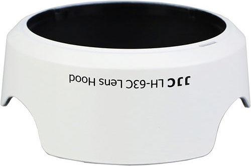 Actual product image JJC EW 63C Canon Zonnekap Wit