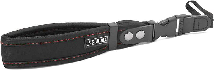 Caruba Neopren Armband (Schwarz + Rot)