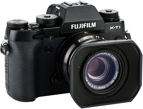 Actual product image JJC LH JXF35SII Zonnekap Zwart