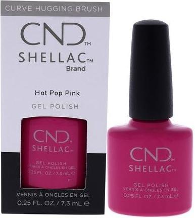 Immagine prodotto CND Shellac - Cappotto di colore rosa pop caldo (Pop caldo rosa, Vernice UV gel)