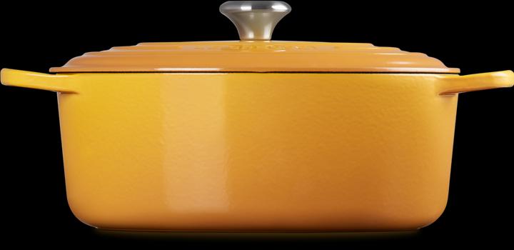Actual product image Le Creuset Roaster Signature oval 31 cm Nectar (31 cm, Casserole + Stewpot, Cast iron)