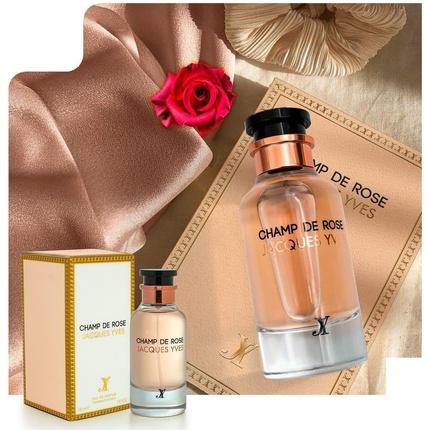 Actual product image Maison Alhambra Champ De Rose Jacques Yves Eau De Parfum 100ml by Fragrance World (Eau de parfum, 100 ml)