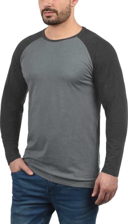 Immagine prodotto Solid Bastien Maglia Maglie A Maniche Lunghe Da Uomo Con Girocollo (XXL)