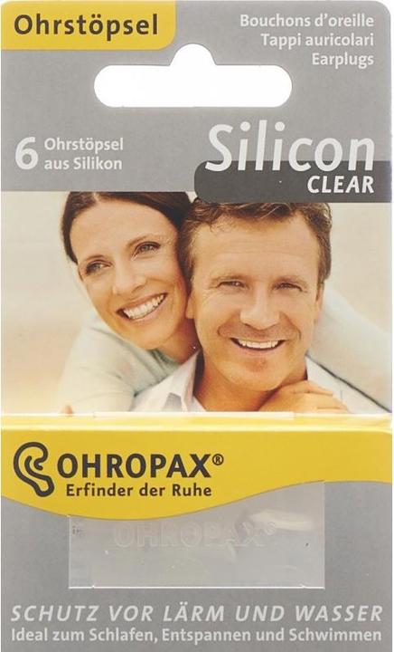 Produktbild Ohropax Silicon Clear (6 x)