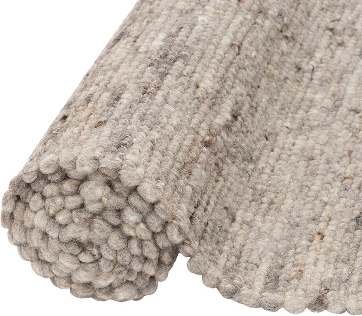 Produktbild Pergamon Natur Teppich Wolle Alaska Meliert (140x200 cm)
