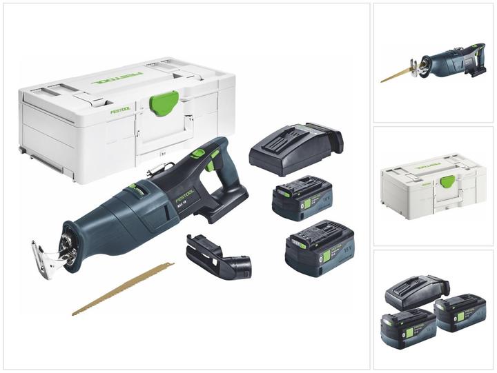 Festool Akku-Säbelsäge RSC 18 5,0 EB-Plus