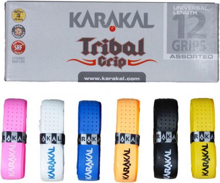 Karakal Schlägergriffband Tribal 12Erpack Pu