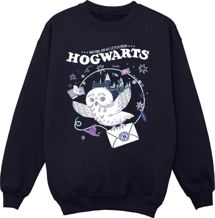Owl Letter From Hogwarts Sweatshirt Mädchen