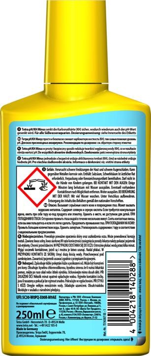 Produktbild Tetra pH/KH Minus (Wasseraufbereitung Aquarium)