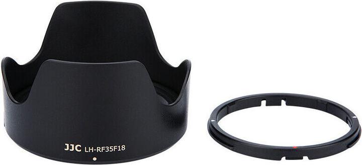Actual product image JJC LH RF35F18 Zonnekap Zwart