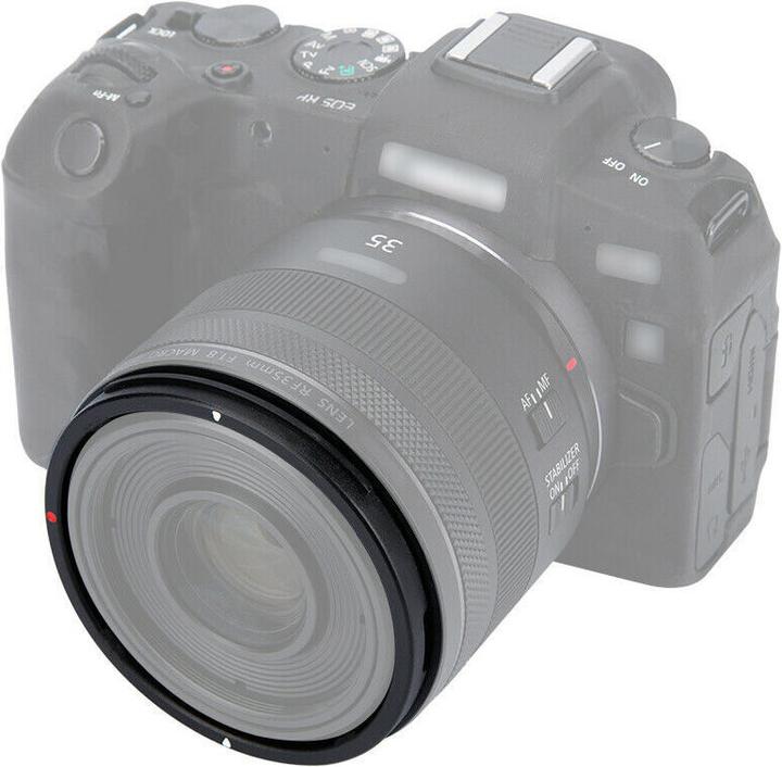 Actual product image JJC LH RF35F18 Zonnekap Zwart