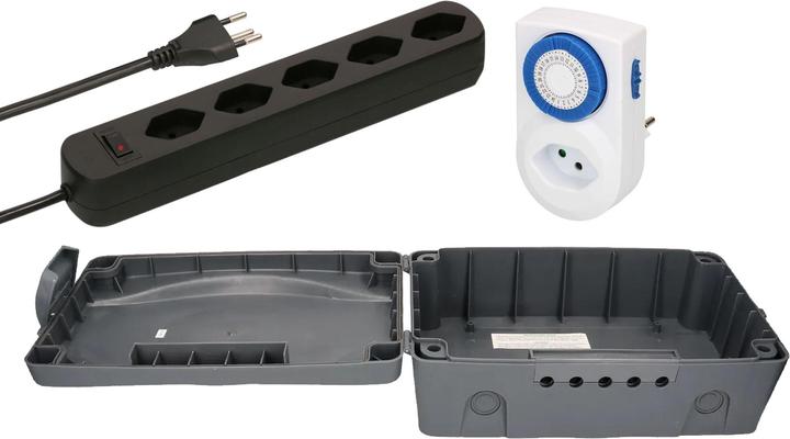Max Hauri Outdoorbox IP54 Timer-Anschluss-Set (Typ 13)