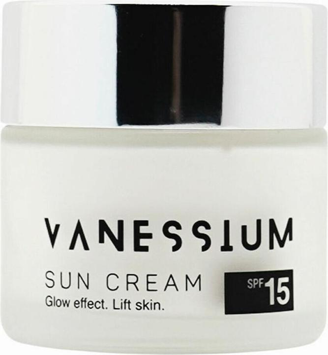 Vanessium SUN CREAM illuminating moisturizing cream SPF15+ 50 ml (Sonnencreme, SPF 15, 50 ml)