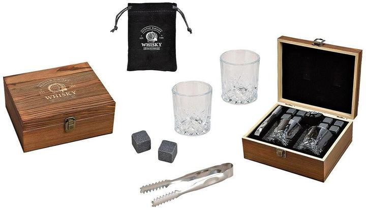 G. Wurm Whiskey stone set, ice cube made of soapstone 2x2x (3 dl, 6 x, Whisky glass)