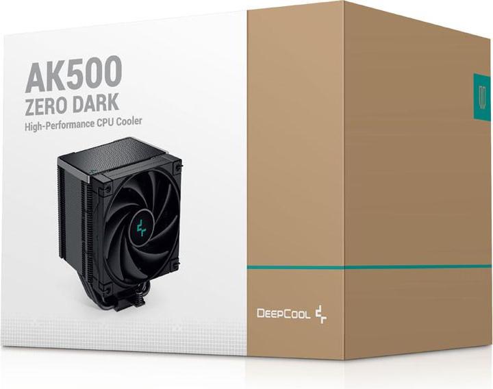 Actual product image Deepcool AK500 ZERO DARK (158 mm)
