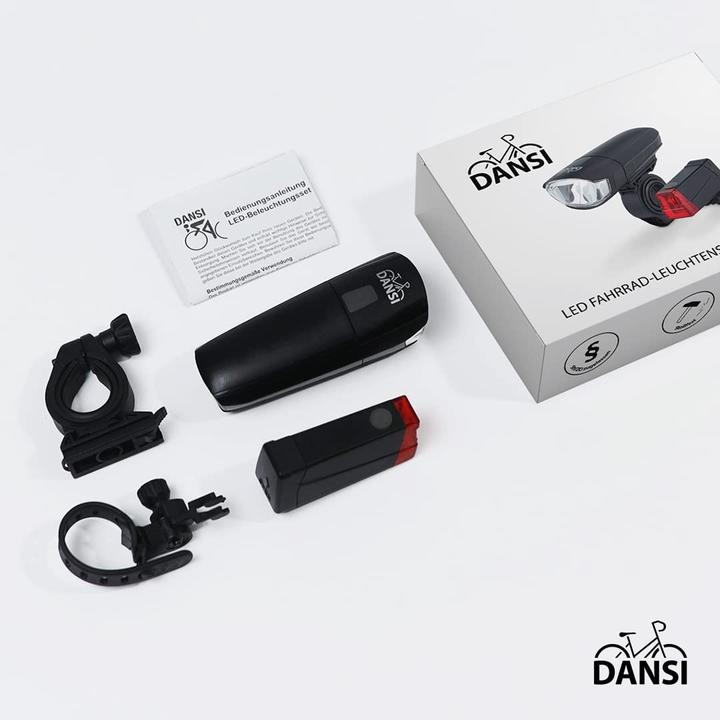 Produktbild Dansi LED Velolicht Set Basic (90 lm, 35 lm)