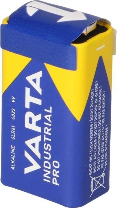 Actual product image Varta INDUSTRIAL PRO Alkaline Battery 9V - 4022 - pack of 20 batteries (20 pcs.)