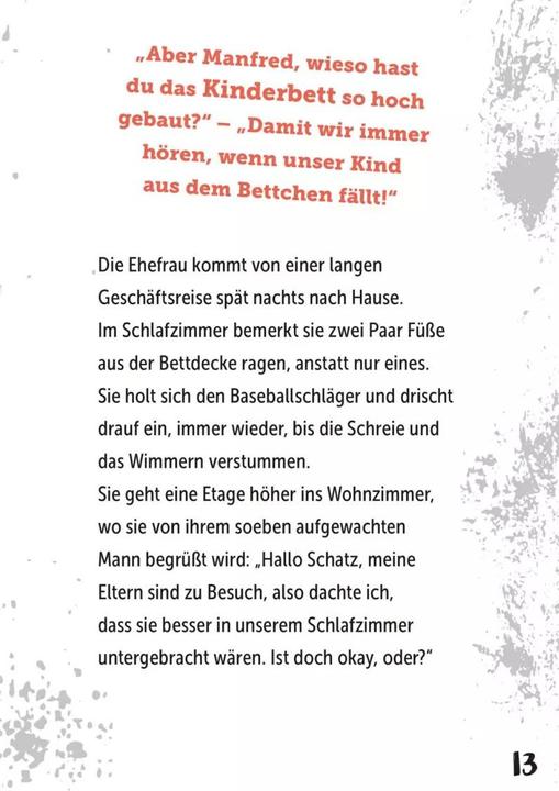 Actual product image Schwarze Witze: Böse, gemeine und politisch unkorrekte Witze und Cartoons (German, Mannfredt sample, 2020)