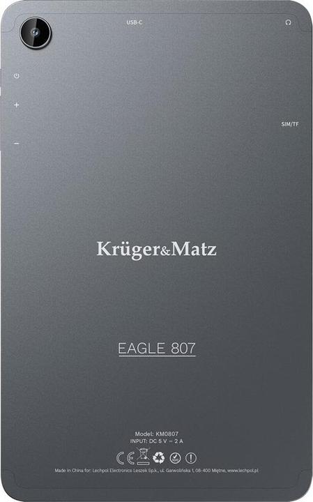 Produktbild Krüger&Matz KM0807 (4G, 8", 64 GB, Schwarz)