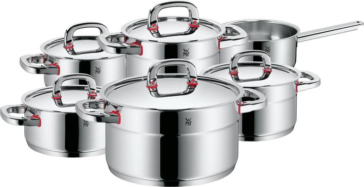 Produktbild WMF Topfset Induktion Kochtopfset 6tlg Metalldeckel PremiumOne Edelstahl (Kochtopf)