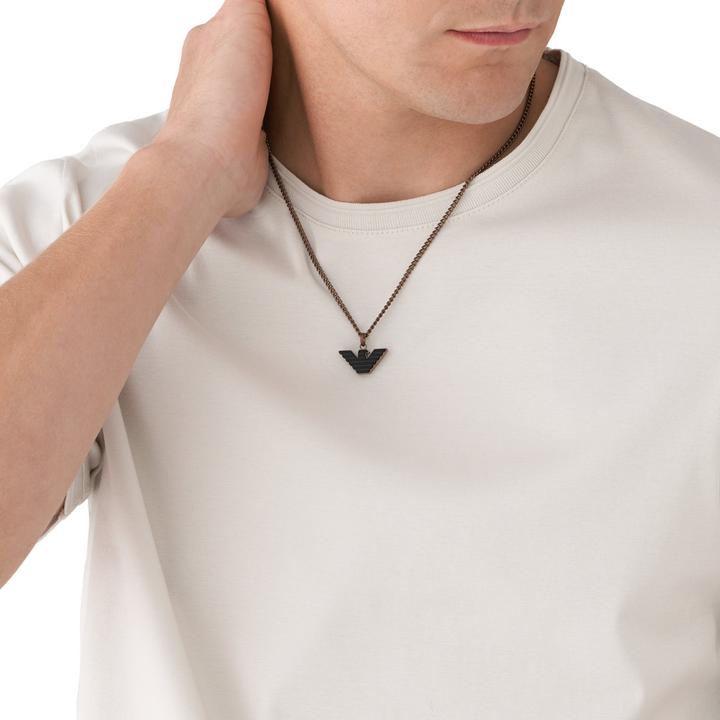 Immagine prodotto Emporio Armani Collana Logo Essential (Acciaio inossidabile, 53 cm)